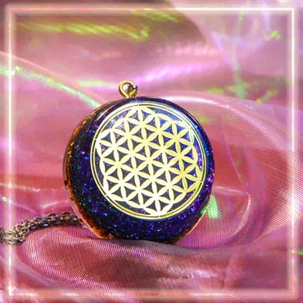 Flower of Life jewelry,orgonite pendant
