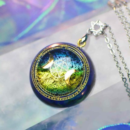 wicca orgone pendant