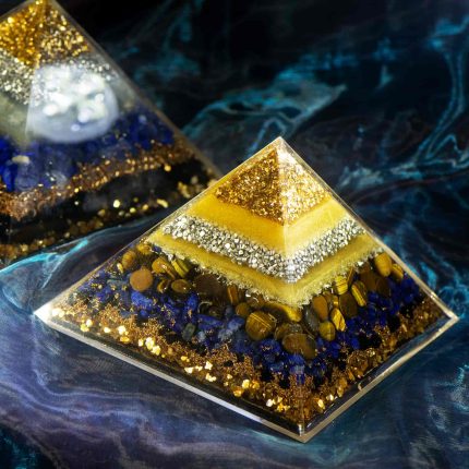 Golden Healing Crystal Jewelry
