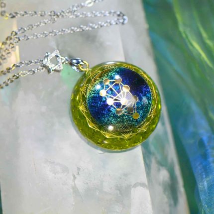 kabbalah tree of life orgone energy pendant