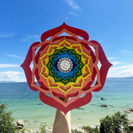 seven chakra wall art