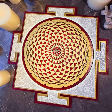 Zen mandala decor painting