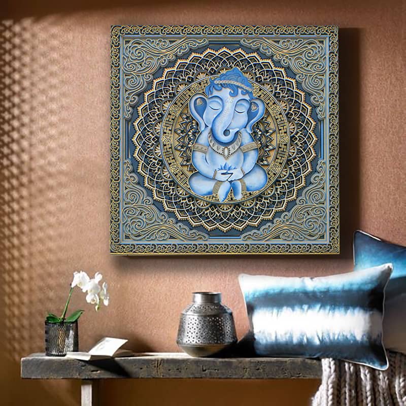 zen meditaion wall art meditation room decor